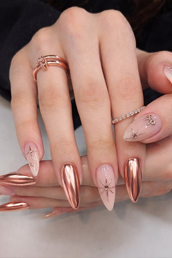 Gel manicure and nail care at Hingham nail salon in Hingham MA